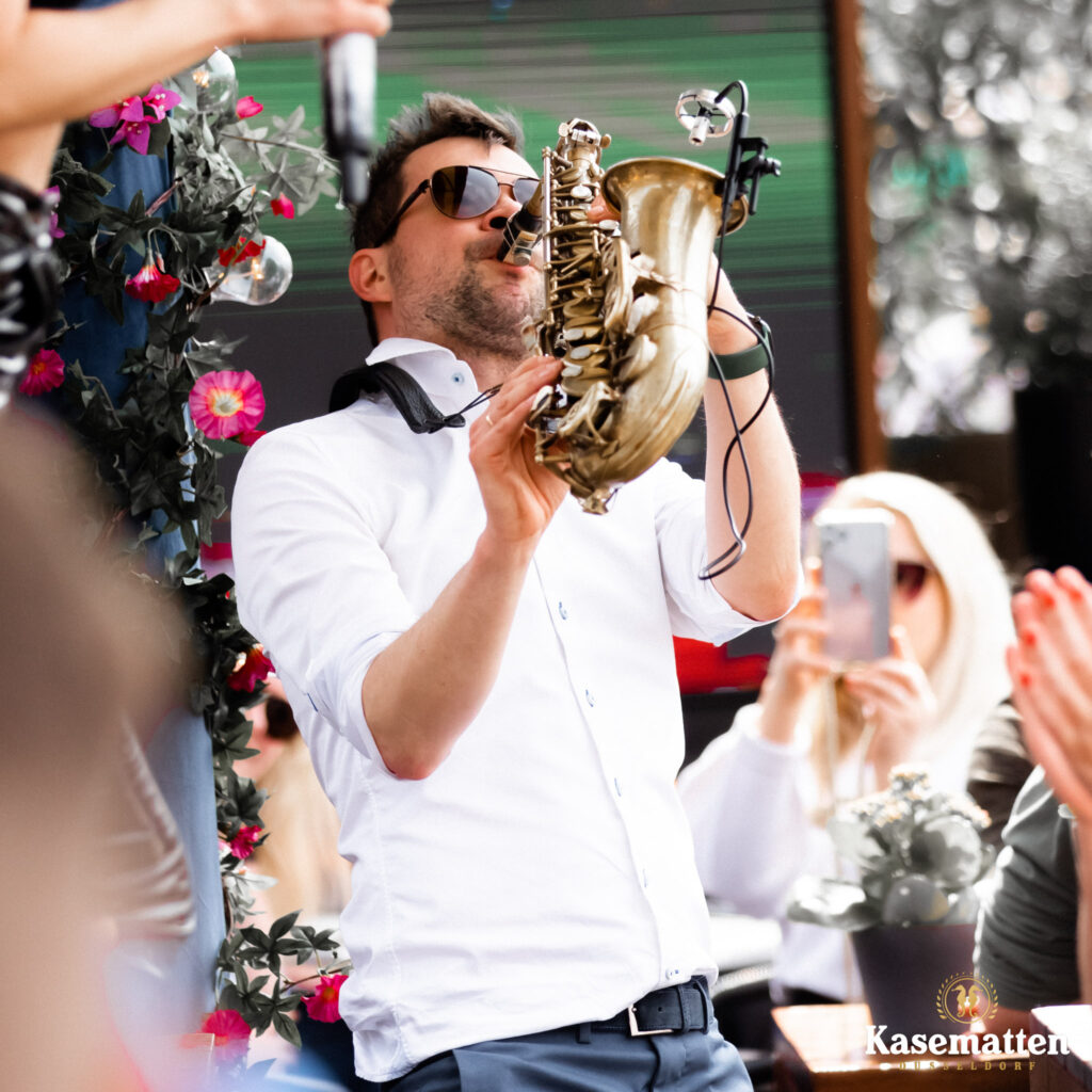 Saxofonist Frühlingsfest Kasematten